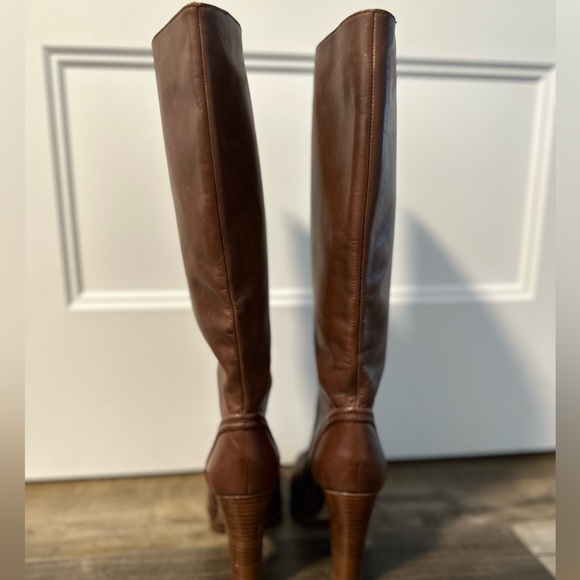 Michael kors boots leather upper leather outsole size 6 - Picture 3 of 8